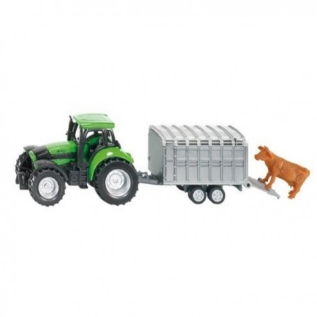 Deutz z przyczepą na bydło ®