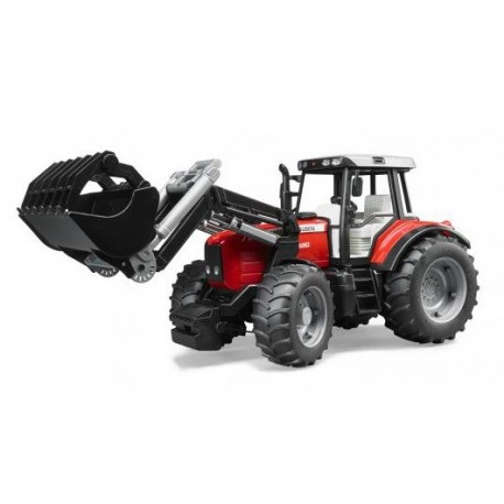Ciągnik Massey Ferguson 7480 z ładowaczem - BRUDER 02042