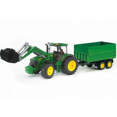 Ciągnik John Deere 7930 z przyczepą ® - BRUDER 03055