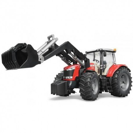 Ciągnika Massey Ferguson 7624 z ładowaczem ® BRUDER 03047