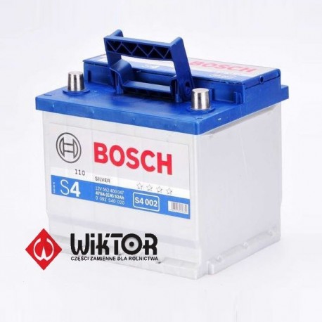 Bosch S4 12V 52Ah EN470A