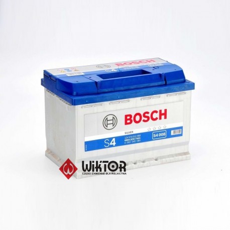 Bosch S4 12V 74Ah EN680A S4008 0.092.S40.080